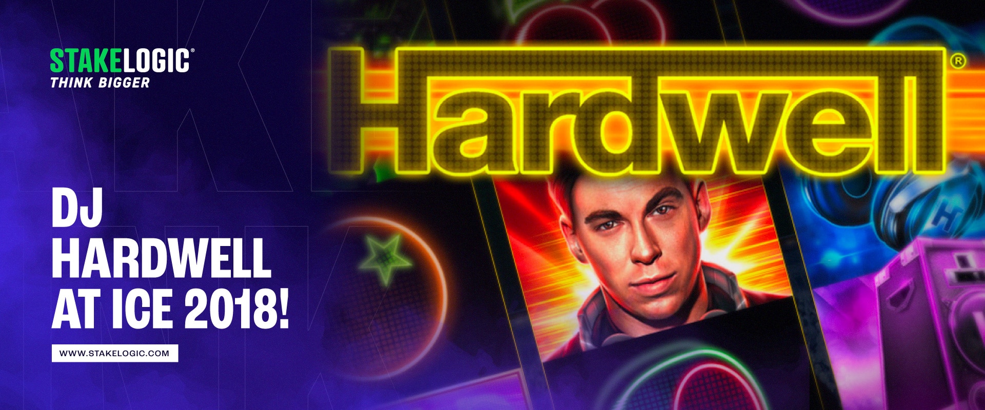 Stakelogic to reveal DJ Hardwell at ICE 2018