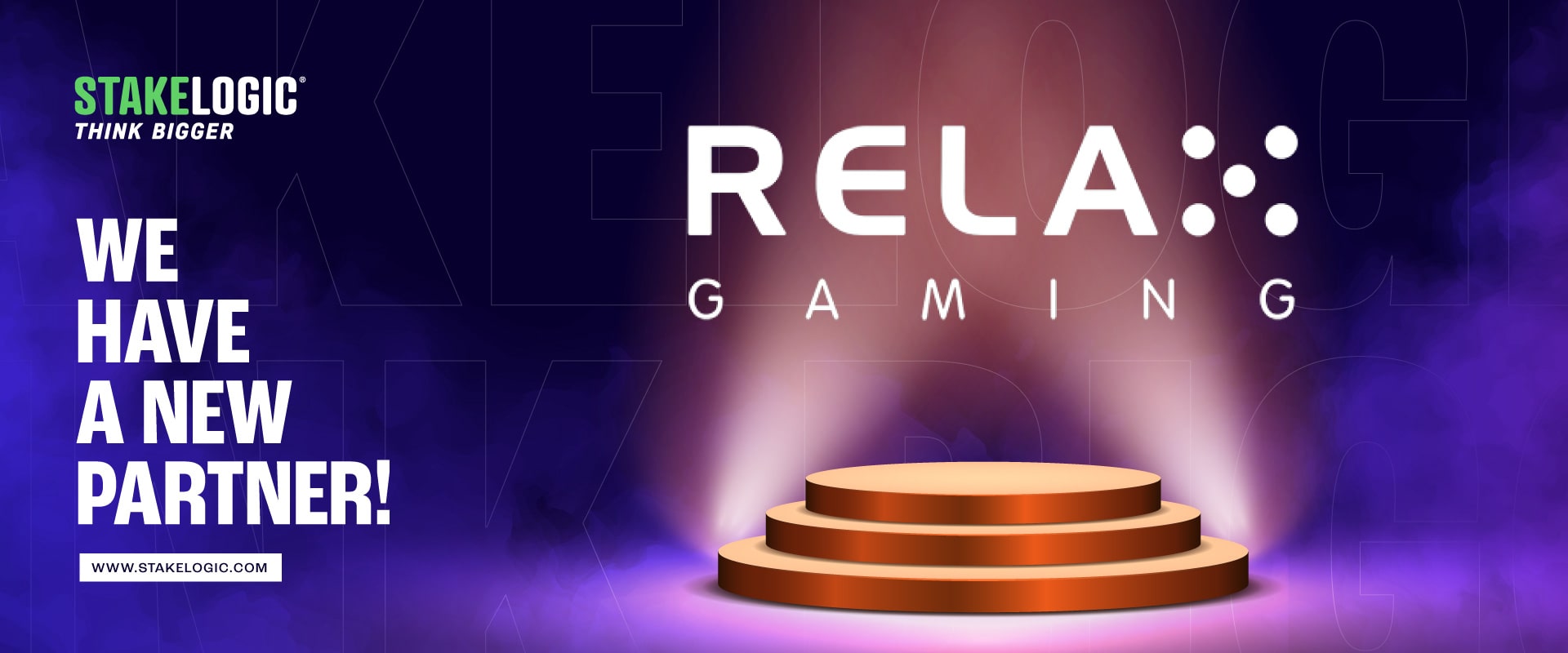 Stakelogic signs Relax Gaming distribution deal