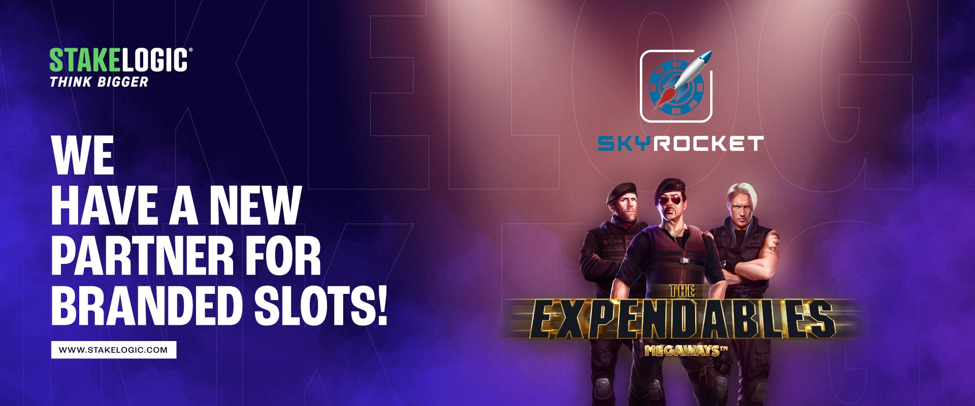 Stakelogic partners with Skyrocket for series of branded slots