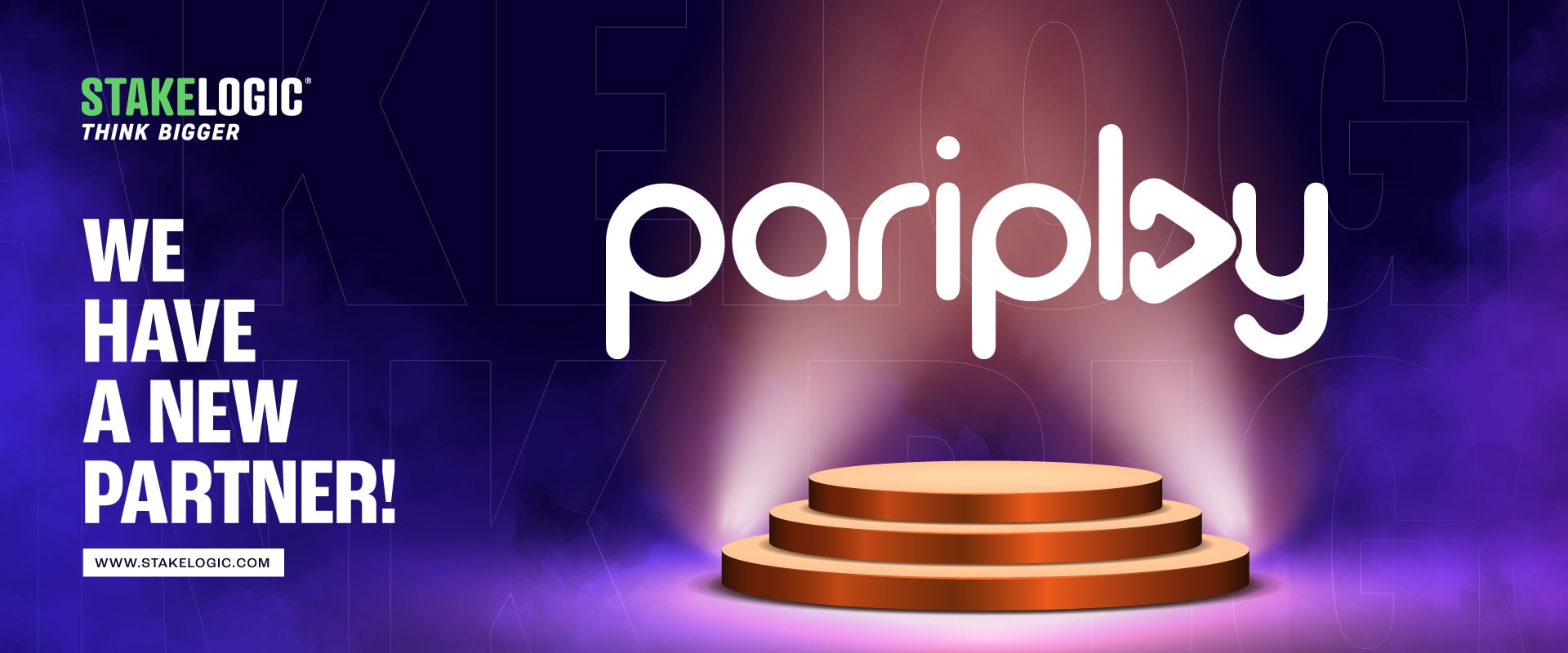 Stakelogic partners with PariPlay