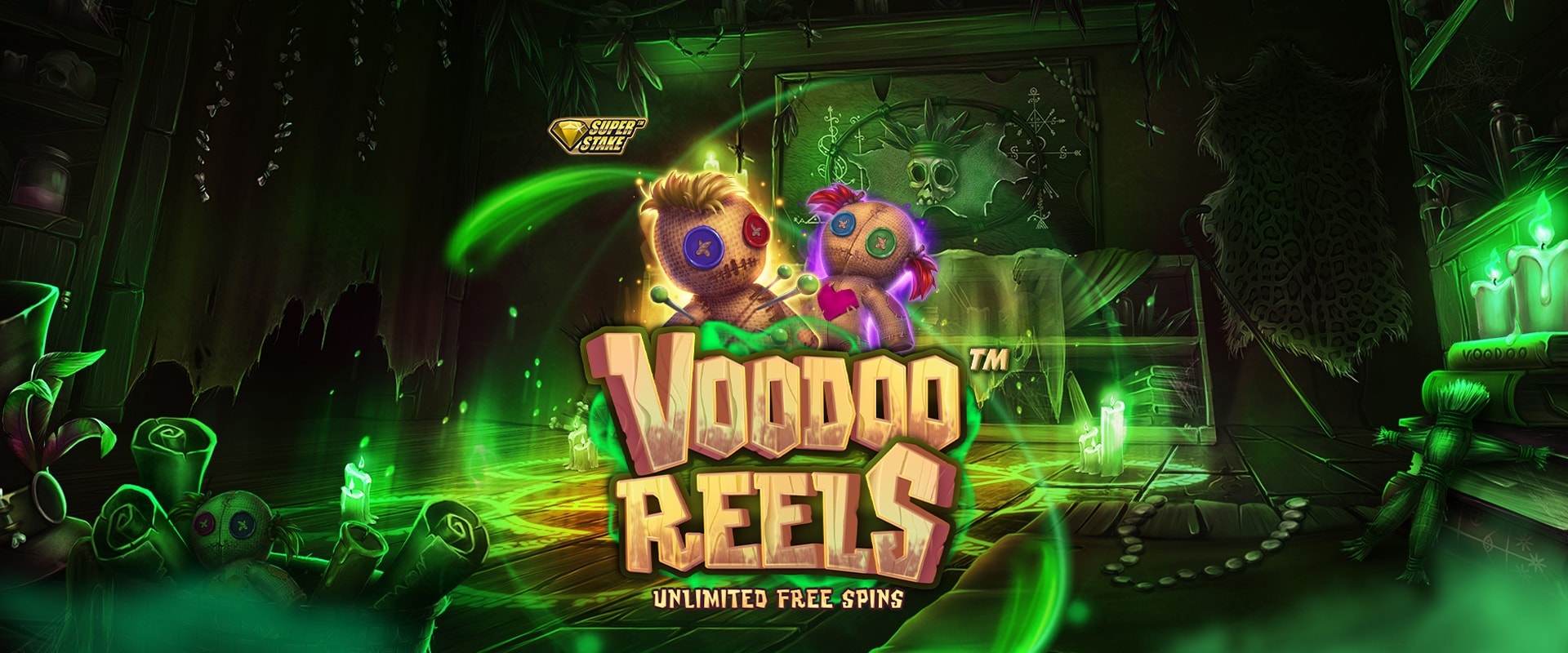 Summon Magic With Voodoo Reels™ Unlimited Free Spins From Stakelogic