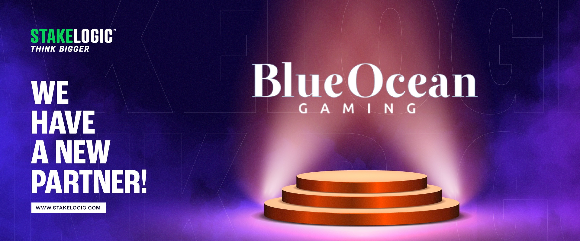 Stakelogic Signs Distribution Deal With BlueOcean Gaming