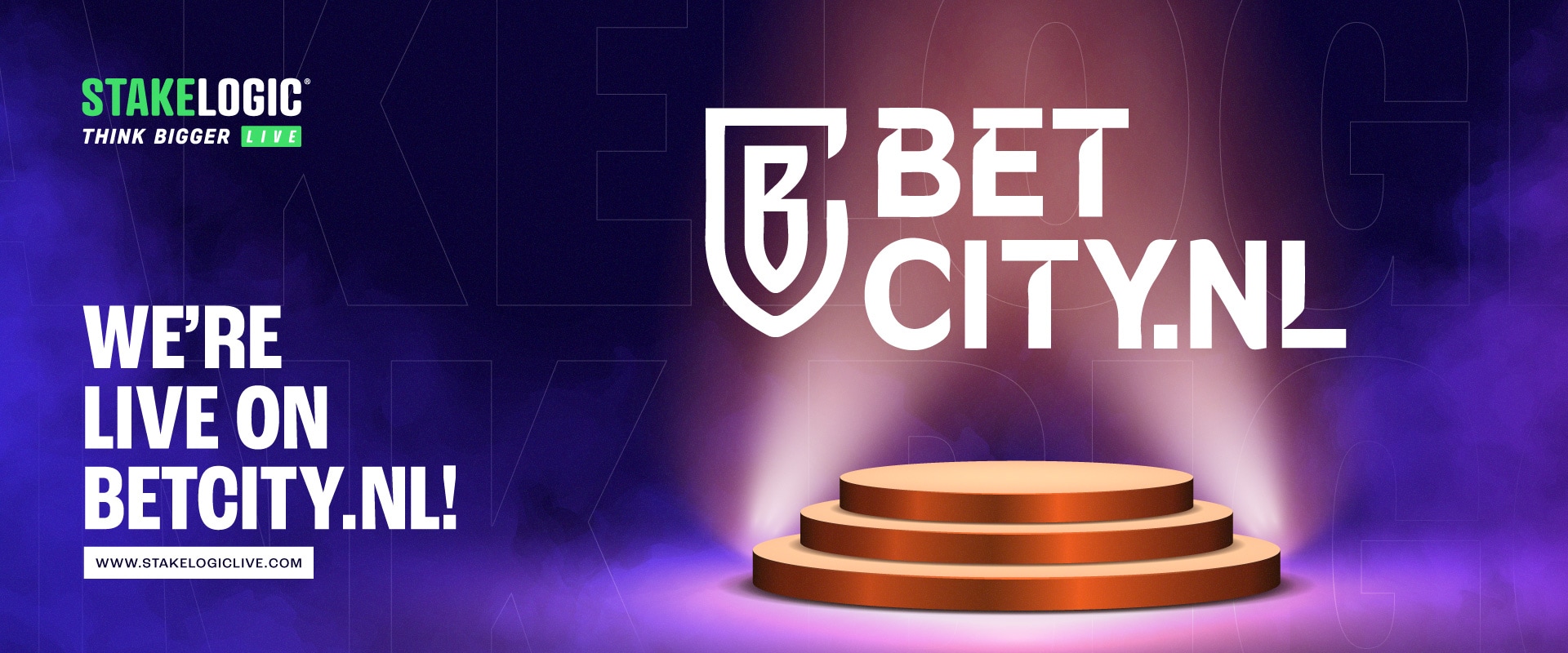 Broadcasting now: BetCity launches Stakelogic Live Games