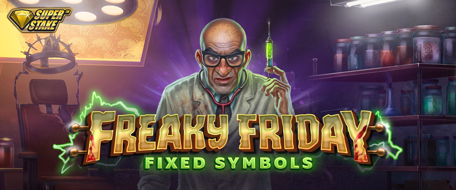 The doctor will see you now: Freaky Friday Fixed Symbols from Stakelogic