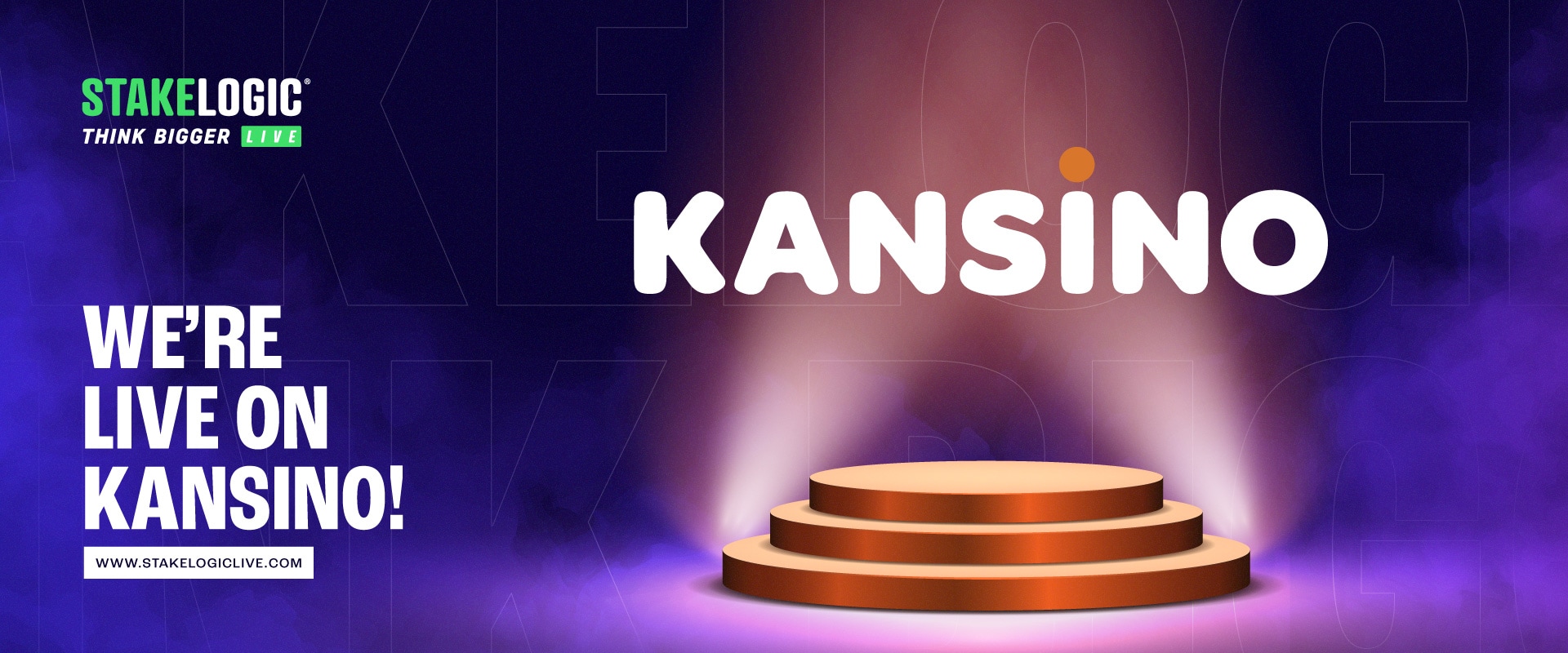 Stakelogic Live continues Netherlands dominance with Kansino deal