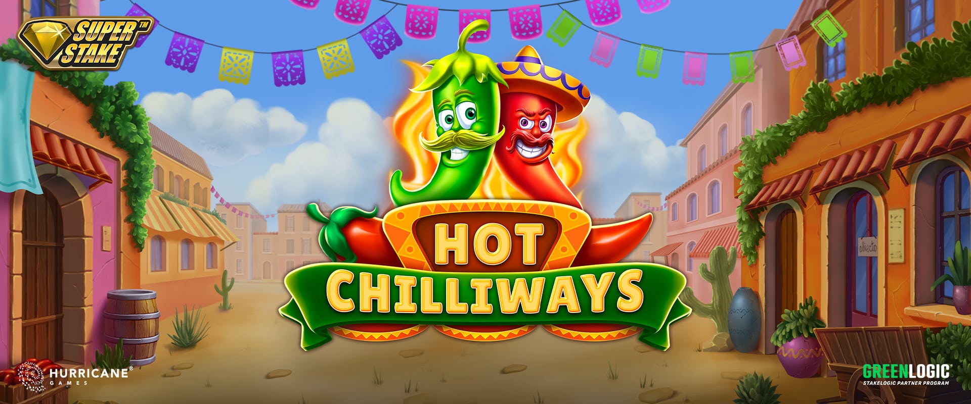 Things are getting spicy in Stakelogic’s latest slot release Hot Chilliways