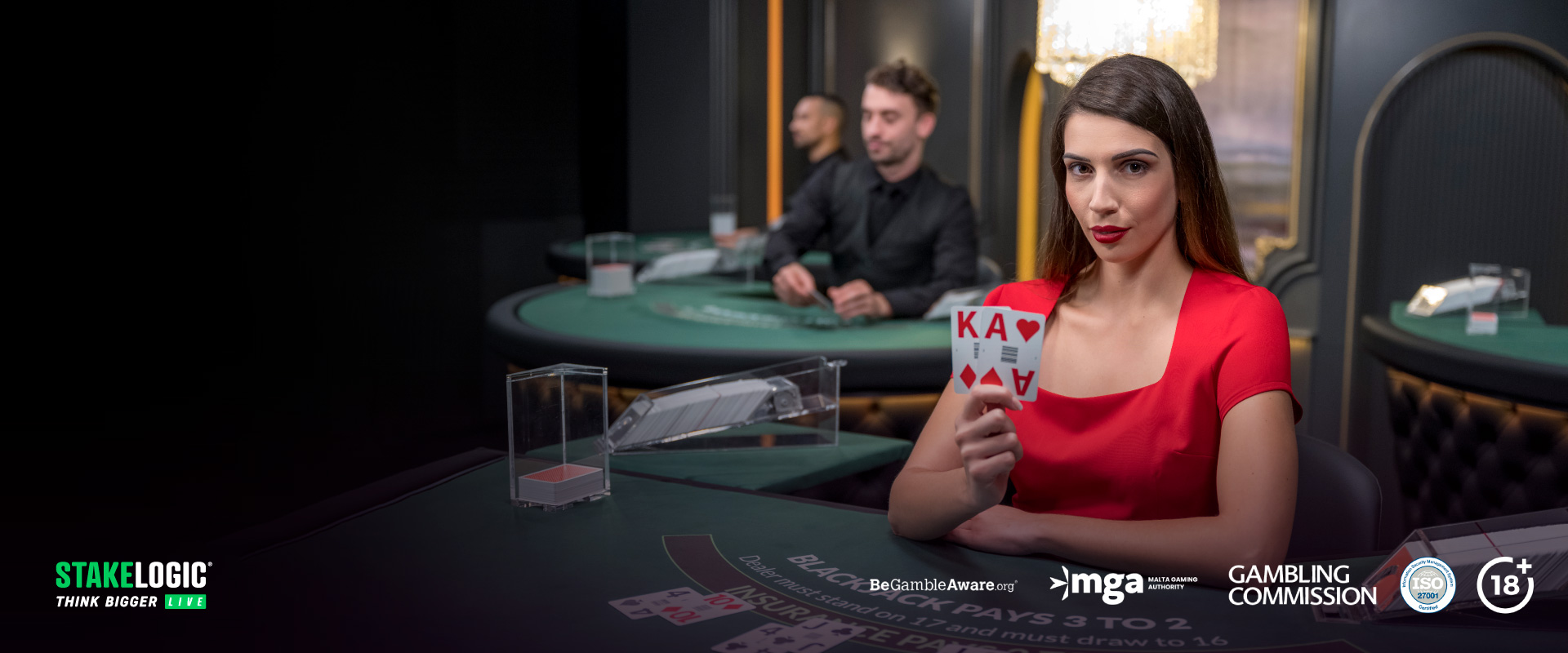 Stakelogic Live Launches Classic Blackjack Network Studio