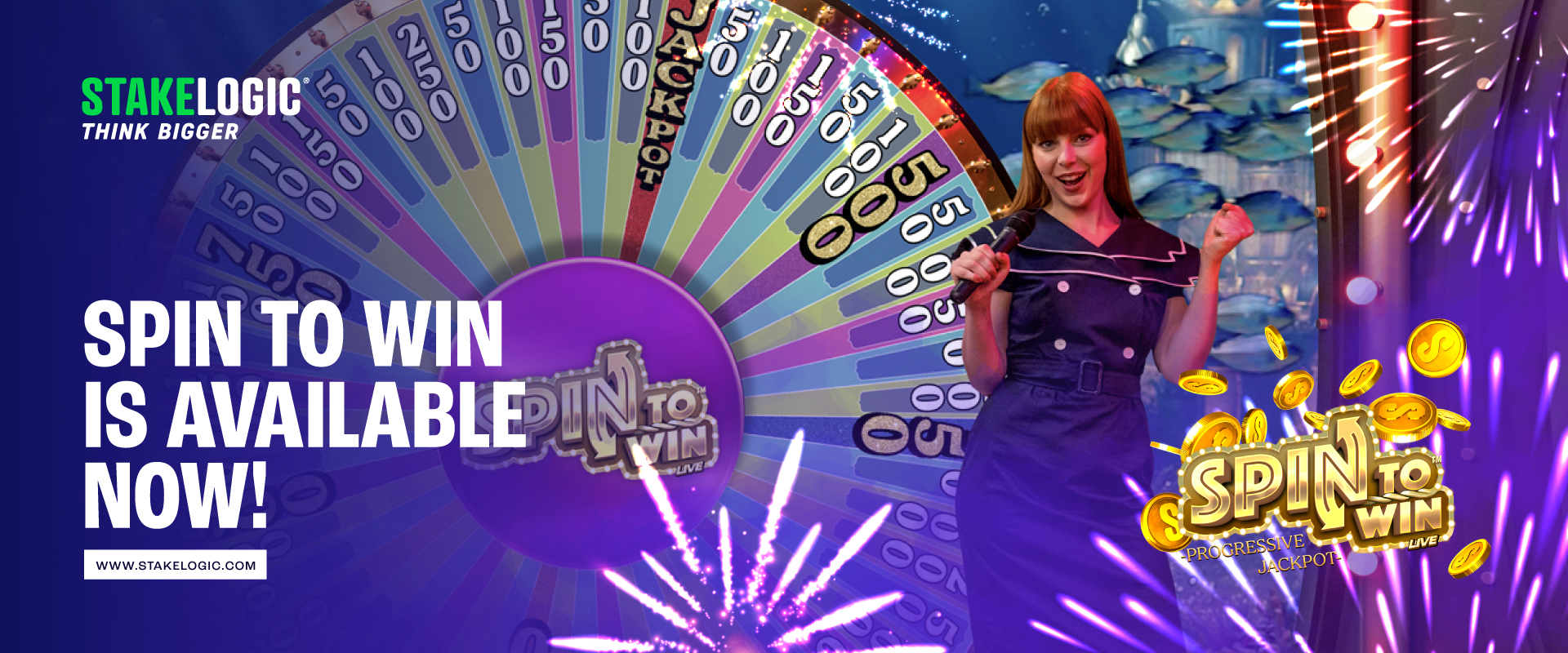 Stakelogic and Stakelogic Live deliver true progressive jackpot innovation: Spin To Win