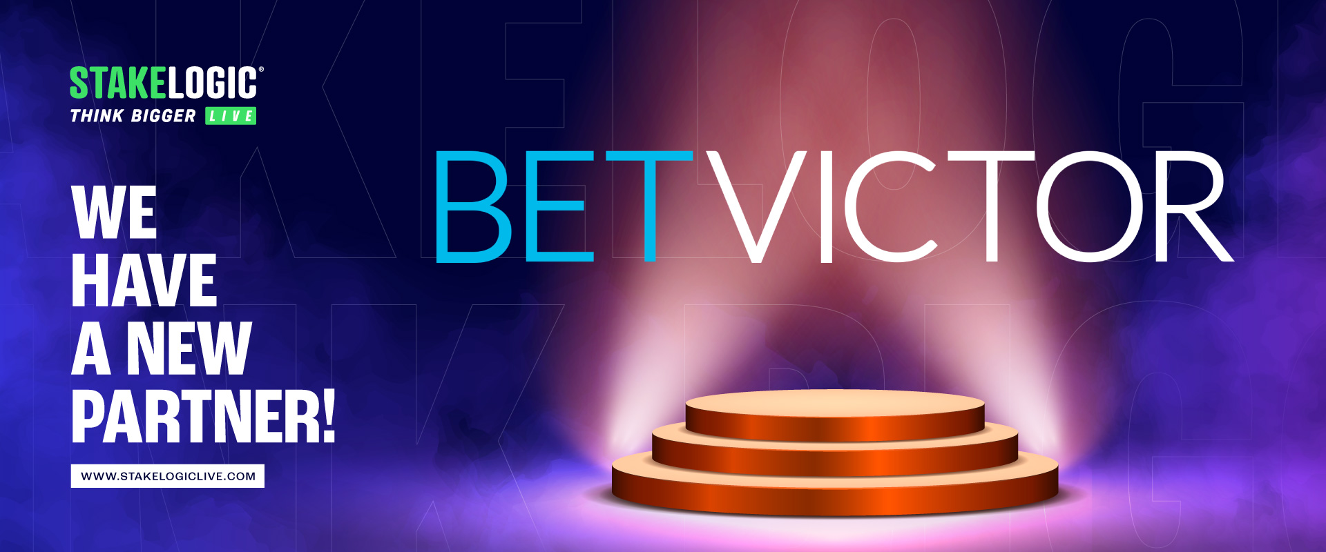 Stakelogic Live now broadcasting to UK players at BetVictor