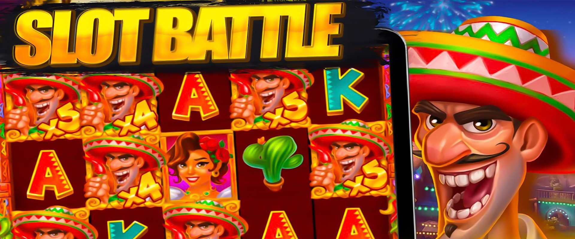 Slot Battle by Fruity Slots featuring Stakelogic Games and our new Super Wheel!