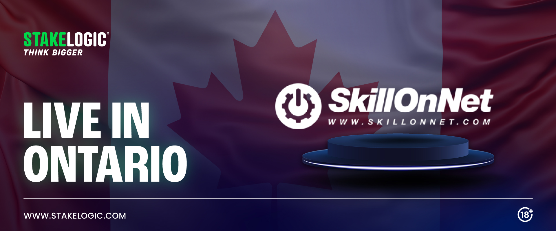 Stakelogic Partners with SkillOnNet in Ontario