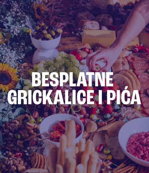 Stakelogic - Besplatne grickalice i piće