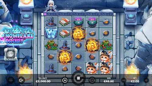 Snowflake Sorcery - Free Spins