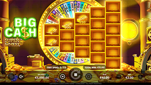 Big Cash Super Wheel - Super Free Spins