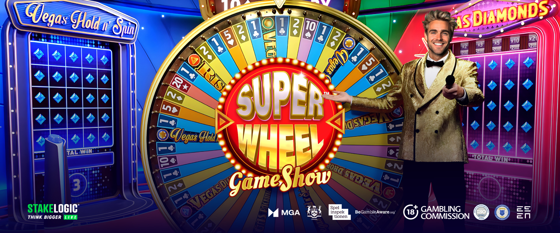 Stakelogic Live to Captivate Audiences with Super Wheel Game Show