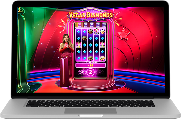 Vegas Diamonds - Laptop View