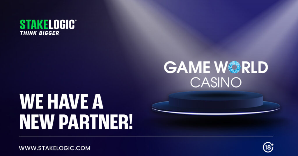 Stakelogic Partners with Game World Casino